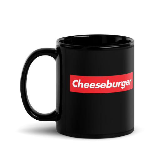 Black Sup Cheeseburger Mug