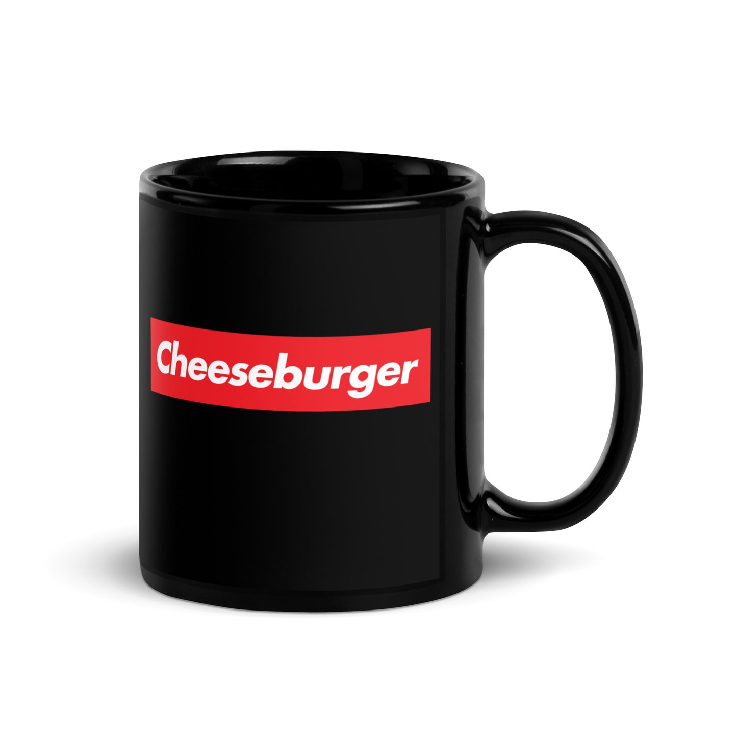 Black Sup Cheeseburger Mug